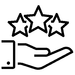 a black background with a black square