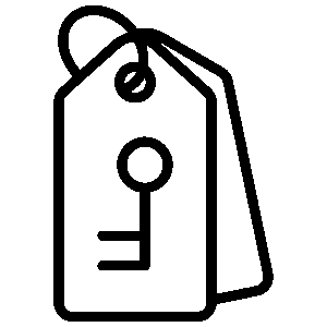 a black background with a black square