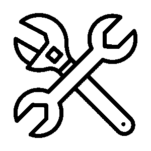 a black background with a black square